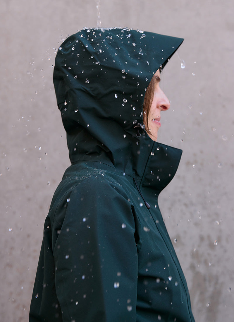 Refuge Waterproof Jacket - Eucalyptus