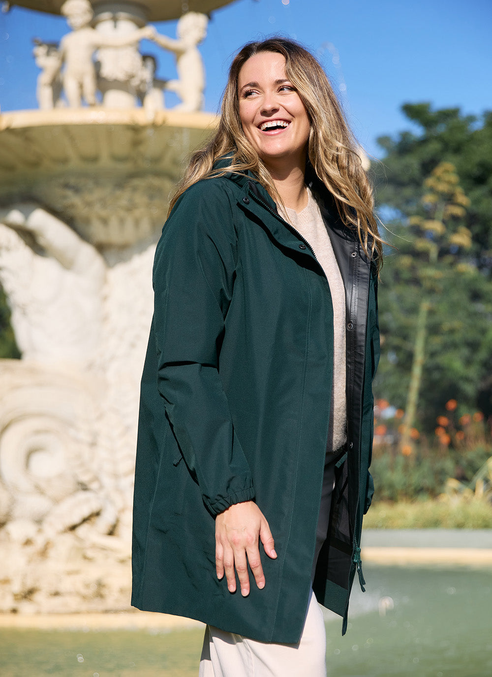 Refuge Waterproof Jacket - Eucalyptus