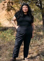 Terra Pant Short Length - Black
