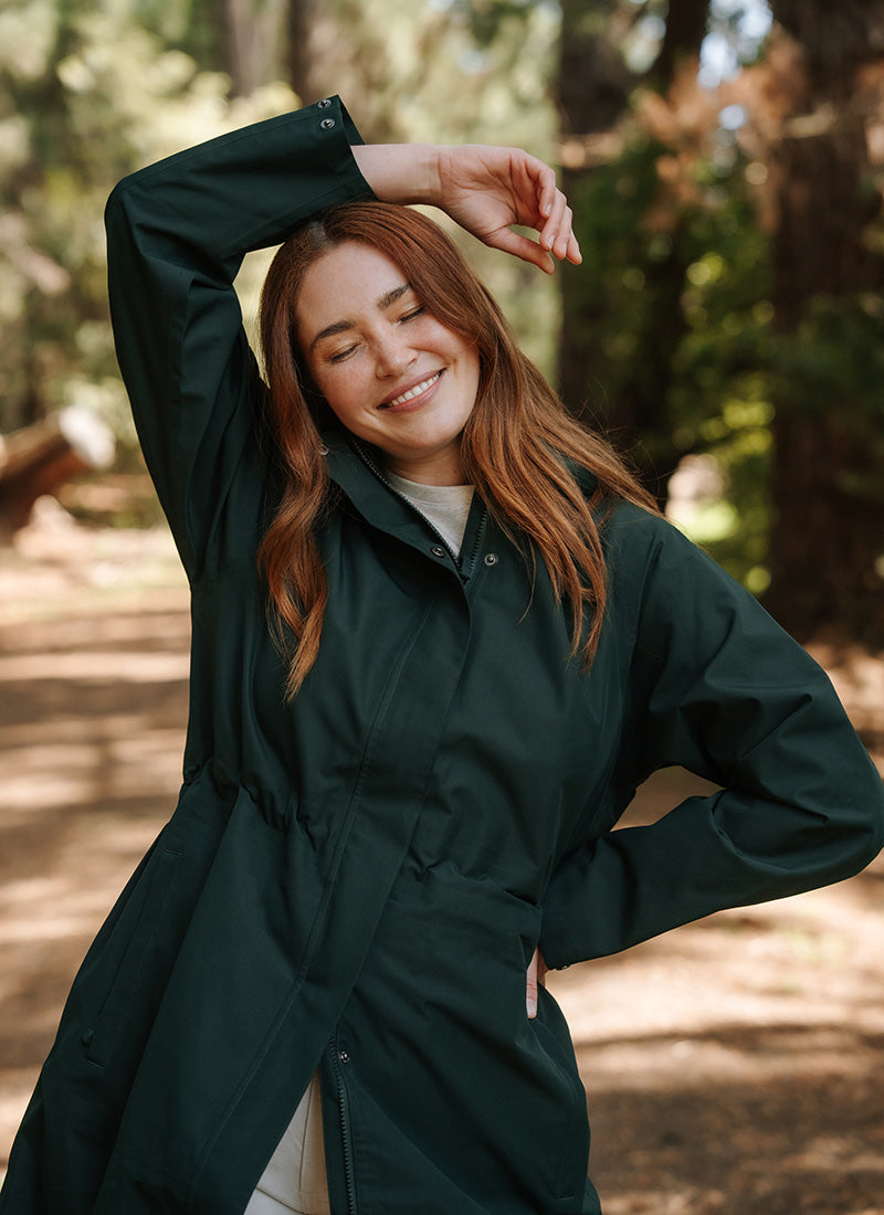 Overland Waterproof Jacket - Eucalyptus