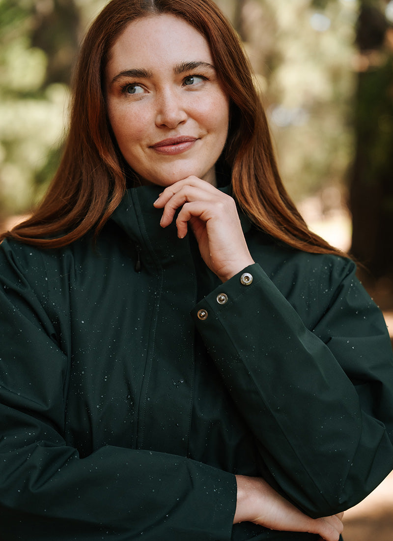 Overland Waterproof Jacket - Eucalyptus