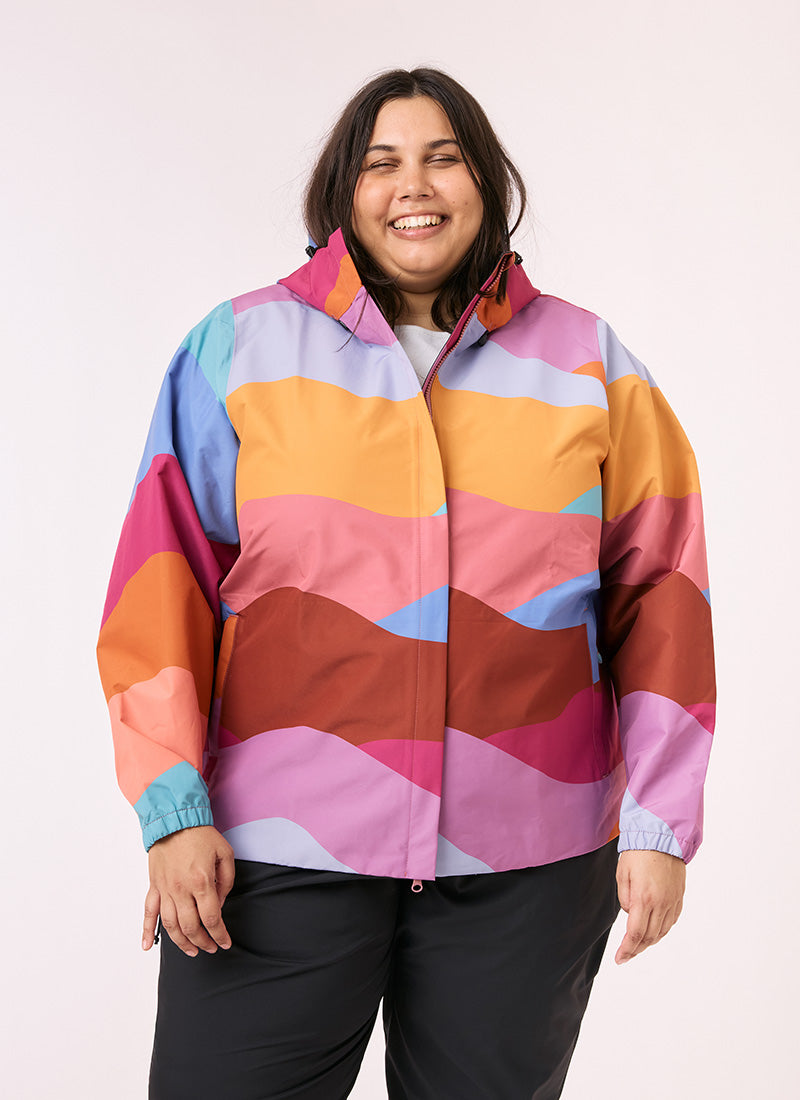 Elements Waterproof Jacket - Sundown