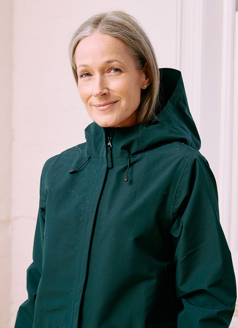 Elements Waterproof Jacket - Eucalyptus