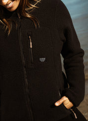 Flinders Fleece Jacket - Black
