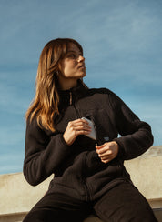 Flinders Fleece Jacket - Black
