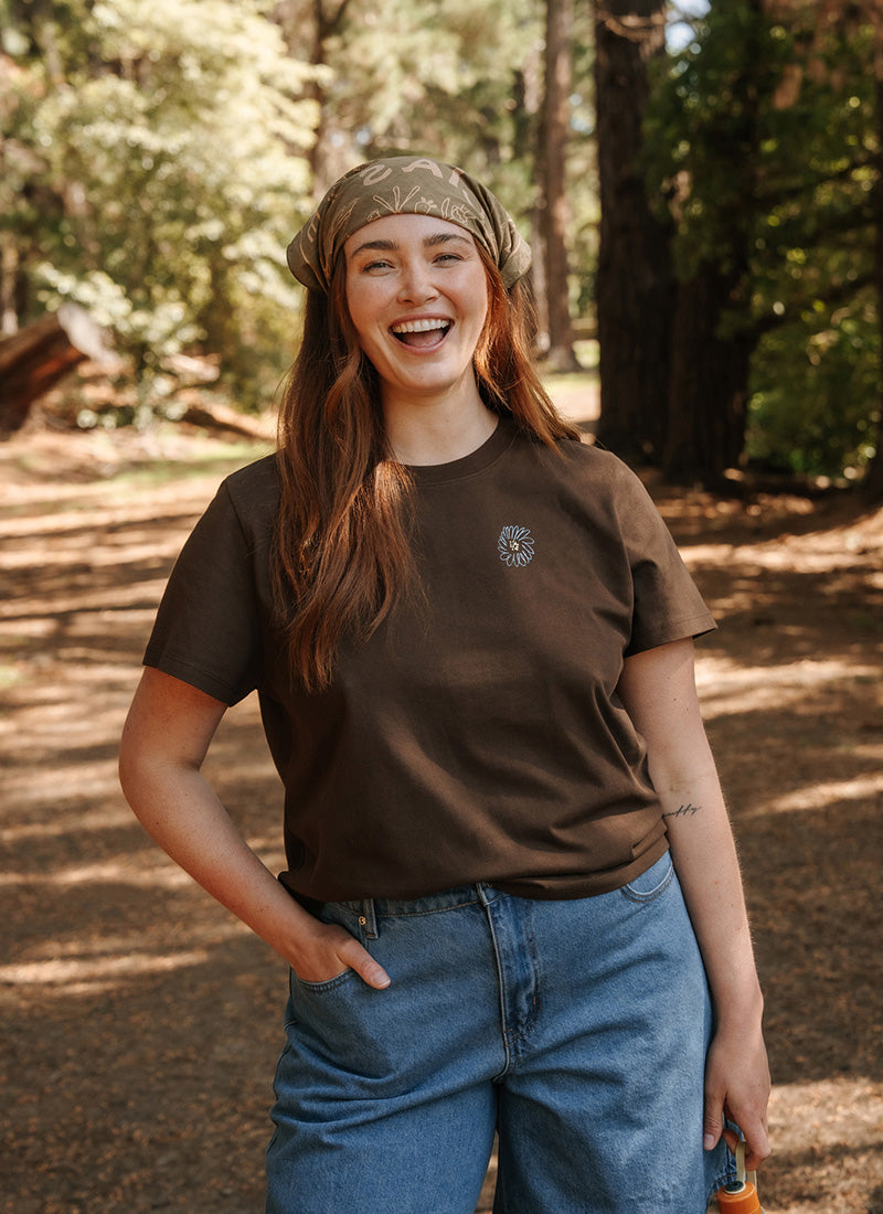 Parks Tee - Bark