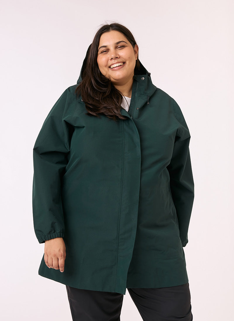 Refuge Waterproof Jacket - Eucalyptus