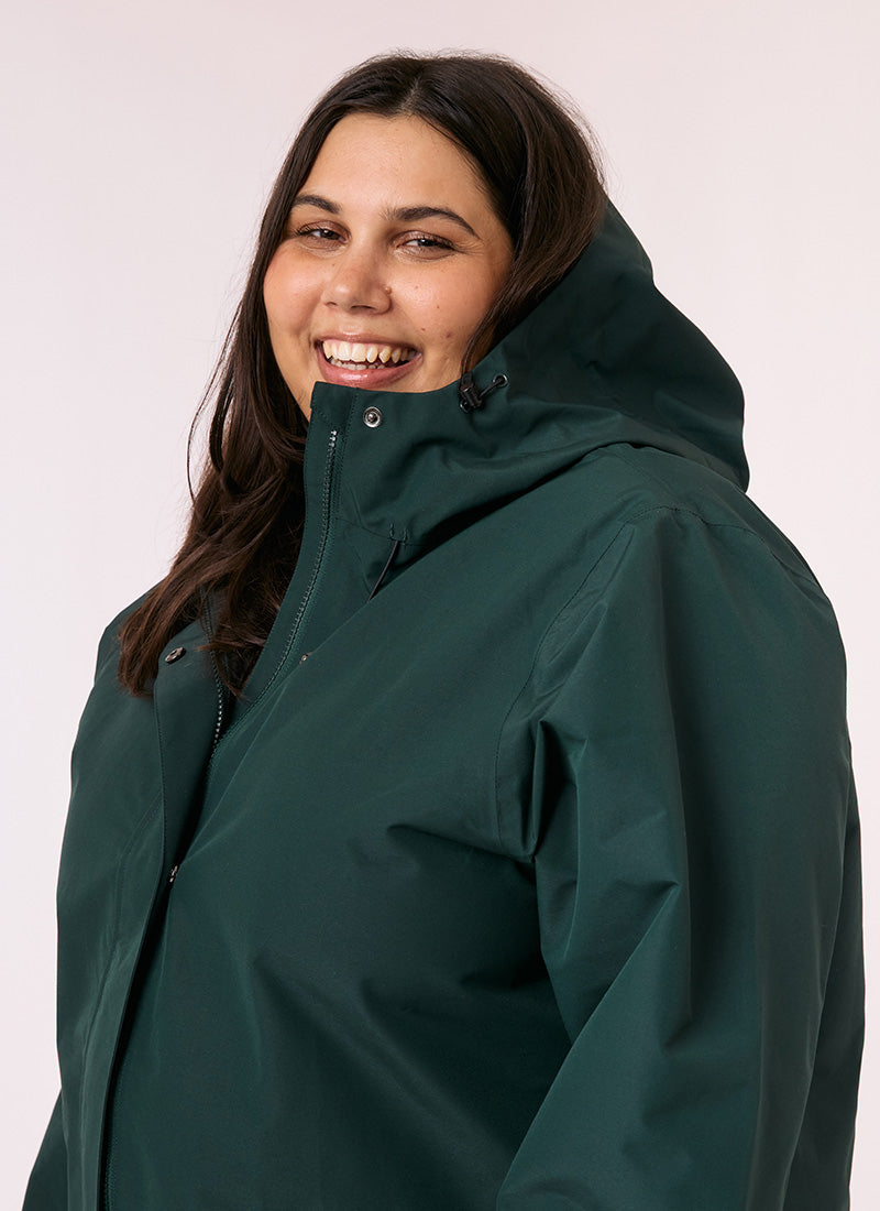 Refuge Waterproof Jacket - Eucalyptus