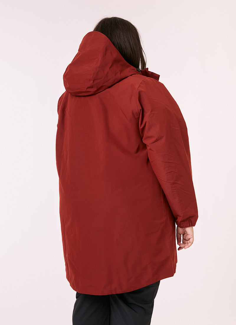 Refuge Waterproof Jacket - Terracotta