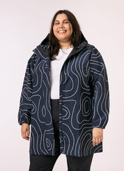 Refuge Waterproof Jacket - Topography