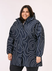 Refuge Waterproof Jacket - Topography