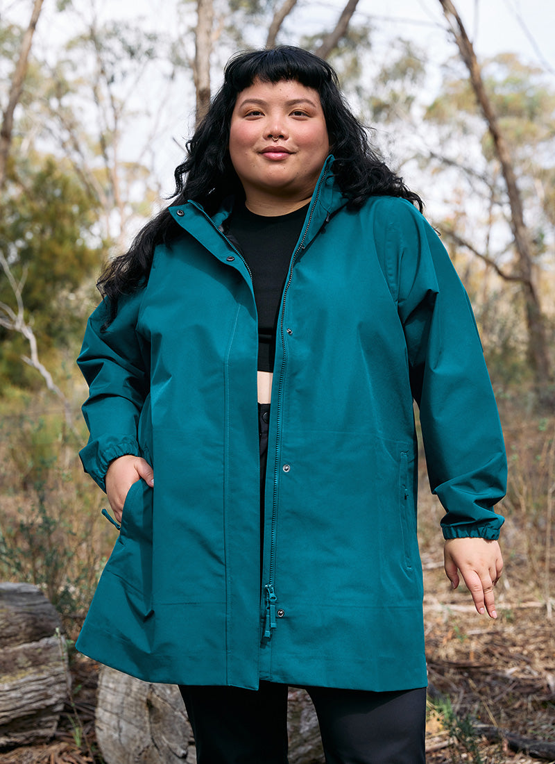 RefugeWomensPlusSizeRainJacketLagoonBlue.jpg