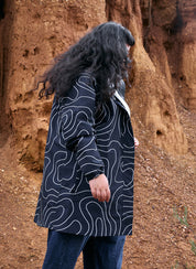 Refuge Waterproof Jacket - Topography