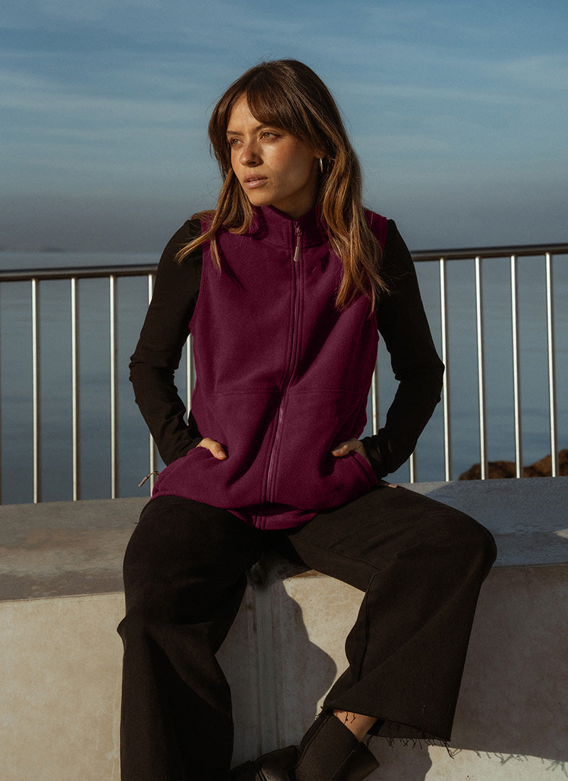Sugarloaf Vest - Mulberry